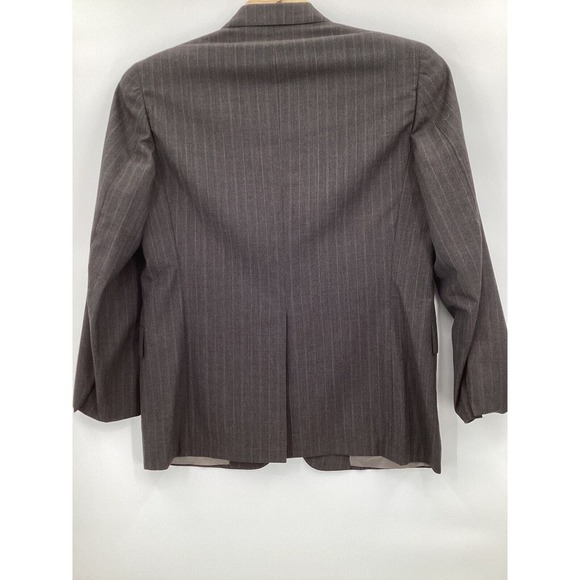 Brooks Brothers "346" Suit Jacket 48R* Grey Pencil Stripe 2 Button Single Breast - Picture 2 of 7